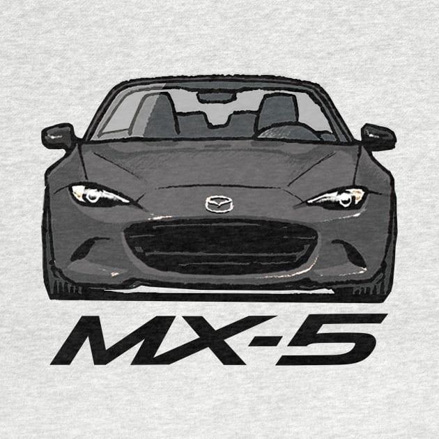 MX5 Miata ND Grey by Woreth